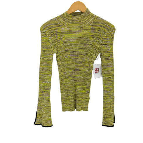 リリーブラウン Lily Brown フレアスリーブハイネックリブニット レディース ONE SIZE