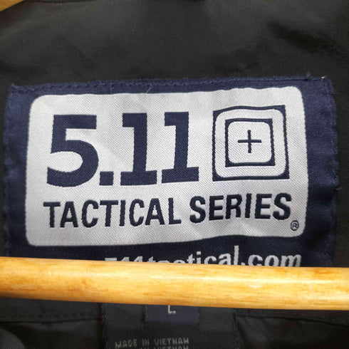 タクティカル 5.11 Tactical リフレクターテープ スタンドカラージャケット メンズ L