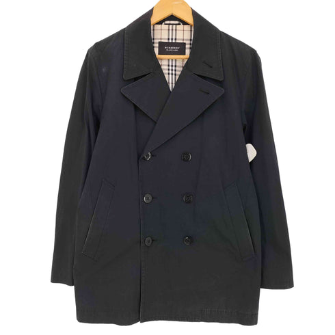 バーバリーブラックレーベル BURBERRY BLACK LABEL 裏地ノバチェック ハーフ丈トレンチ メンズ import:M