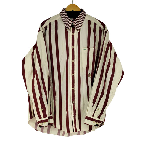 トミーヒルフィガー TOMMY HILFIGER 90S L/S BD ストライプシャツ メンズ JPN:XL