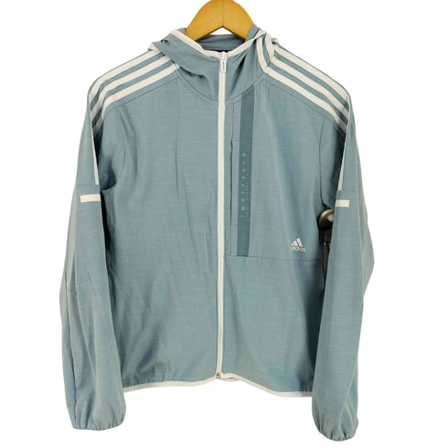 アディダス adidas 24/7 ストレッチ ライトウーブン フルジップパーカー レディース JPN:M