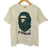 アベイシングエイプ A BATHING APE APE HEAD S/S TEE チェックカモ プリント Tシャツ メンズ JPN:M