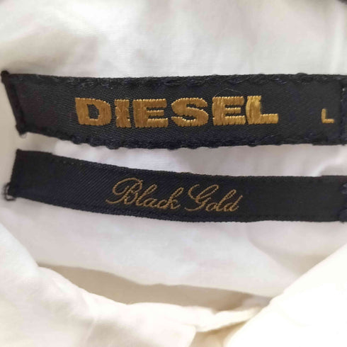 ディーゼルブラックゴールド DIESEL BLACK GOLD レギュラーカラーボックスシャツ メンズ JPN:L