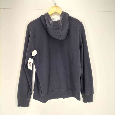 トミーヒルフィガー TOMMY HILFIGER ワンポイント刺繍 ジップアップパーカー メンズ L