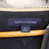 トミーヒルフィガー TOMMY HILFIGER ワンポイント刺繍 ジップアップパーカー メンズ L