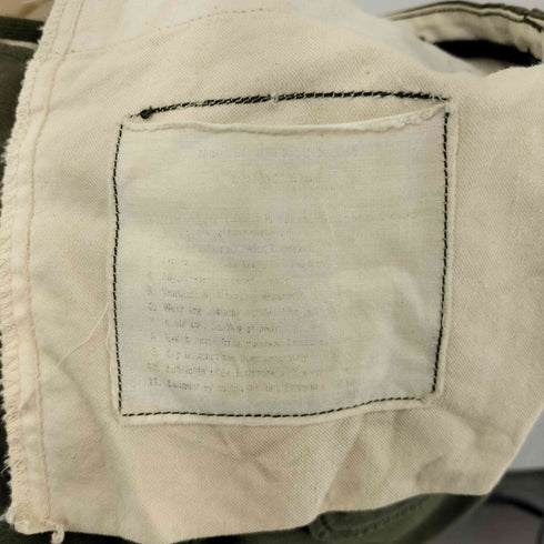 ユーエスアーミー U.S. ARMY GRIPPER ZIPPER M-65 FIELD TROUSERS メンズ SHORT-SMALL