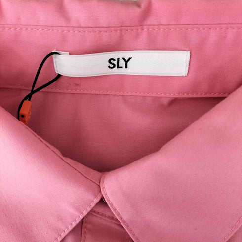 スライ SLY 2WAY OVER SIZE シャツ レディース FREE