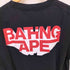 アベイシングエイプ A BATHING APE サンプリング ロゴ プリント S/S Tシャツ メンズ JPN:M