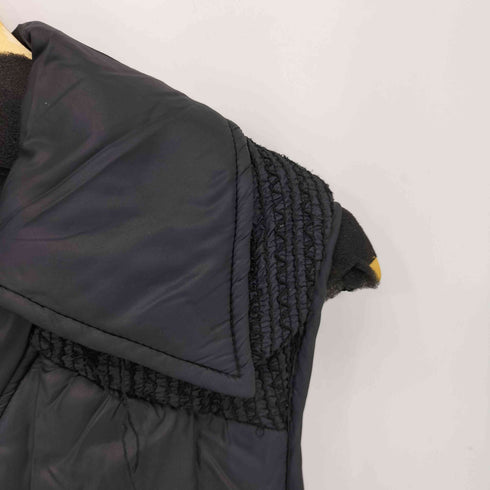 ディーゼル DIESEL ライダースジップ パネル切替 ダウンベスト メンズ import:S