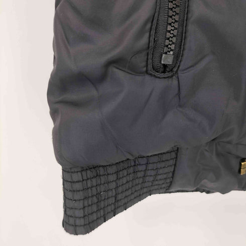 ディーゼル DIESEL ライダースジップ パネル切替 ダウンベスト メンズ import:S
