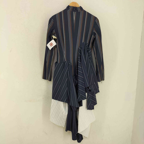 ファセッタズム FACETASM ストライププリーツ切替ワンピース レディース JPN:1