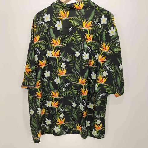 KRHYME DESIGN TROPICAL PINT SHIRT 開襟 オープンカラー オーバーサイズ アロハ S/S シャツ メンズ import:XL