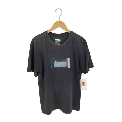 ユニフ UNIF TVプリント クルーネックTシャツ メンズ import:XS