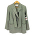 ミューラル MURRAL long lapel sleeve jacket レディース FREE