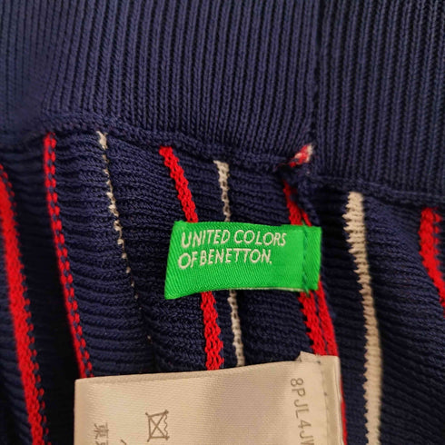 ユナイテッドカラーズオブベネトン UNITED COLORS OF BENETTON ストライプイージーロングスカート レディース JPN:S