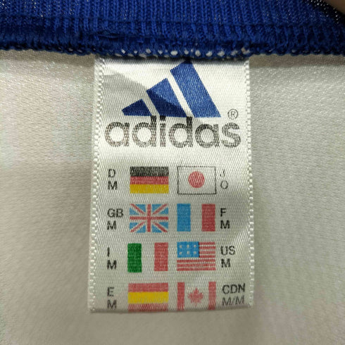 アディダス adidas 90-2000s 万国旗タグ ショートスリーブ ゲームシャツ メンズ import:M