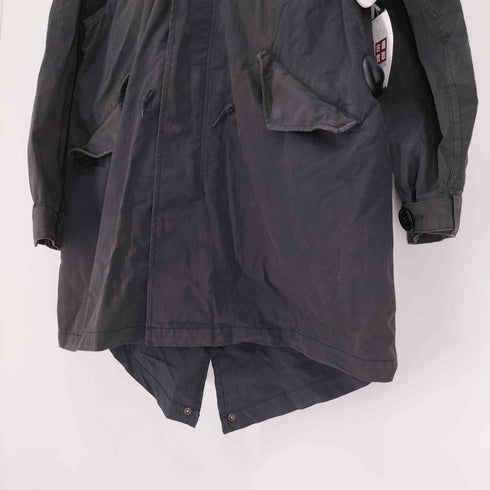 ヒューストン HOUSTON M-65 フィッシュテールパーカー フード付き ライナー無し HOOD EXTREME COLD WEATHER W/SYNTHETIC FUR RUFF OG-107 メンズ XX-AMALL