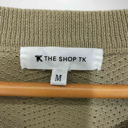 ザスモックショップ THE SMOCK SHOP メッシュヘリンボンニットレイヤードTシャツ メンズ JPN:M