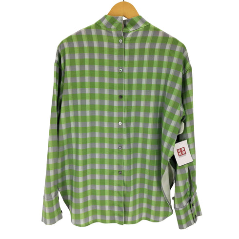 ルシェルブルー LE CIEL BLEU Check Printed shirt レディース JPN:36