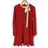 レッドヴァレンティノ RED VALENTINO ボウフラウンスヘム ドレス レディース EUR:44