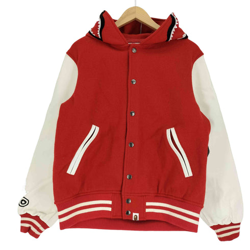 アベイシングエイプ A BATHING APE WGM シャーク タイガー ワッペン フード スタジャン メンズ import:M
