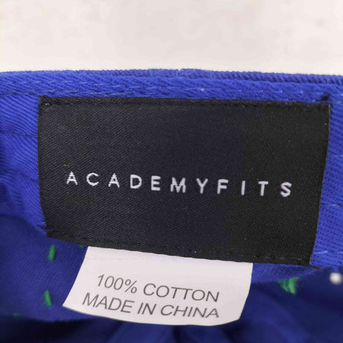 ACADEMYFITS ステッチパッチデザイン 6パネルキャップ レディース