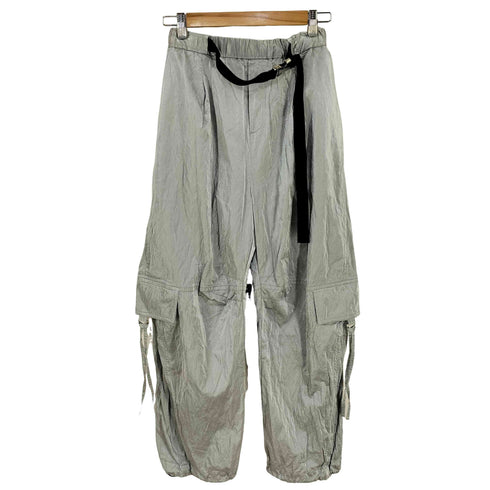 メゾンスペシャル MAISON SPECIAL メタリックバナナワークパンツ レディース JPN:38