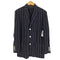 ラグビーラルフローレン Rugby Ralph Lauren リネン ストライプ 3Bシングルテーラードジャケット メンズ import:XS