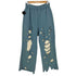 AMOK MAN Damage Layered Sweat Pants メンズ JPN:M