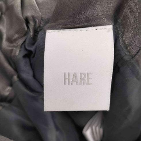 ハレ HARE シャンブレーワイド パンツ レディース FREE
