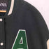 ザラ ZARA カレッジ ボンバージャケット スタジャン レディース import:L