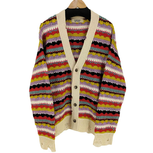 71MICHAEL CROCHET KNIT CARDIGAN メンズ import:M