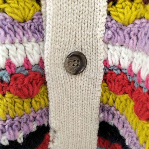 71MICHAEL CROCHET KNIT CARDIGAN メンズ import:M