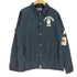 アベイシングエイプ A BATHING APE COLLEG COACH JACKET カレッジ コーチ ジャケット 裏地起毛 メンズ JPN:L