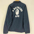 アベイシングエイプ A BATHING APE COLLEG COACH JACKET カレッジ コーチ ジャケット 裏地起毛 メンズ JPN:L