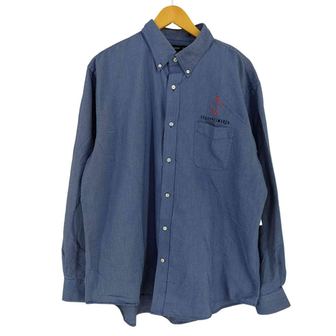 ランズエンド LANDS END オックス BDシャツ メンズ import:XL