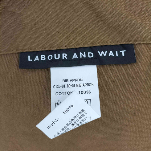 LABOUR AND WAIT BIB APRON メンズ