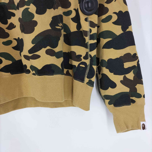 アベイシングエイプ A BATHING APE SHARK PULLOVER HOODIE カモ柄 シャーク プルオーバー パーカー メンズ JPN:L