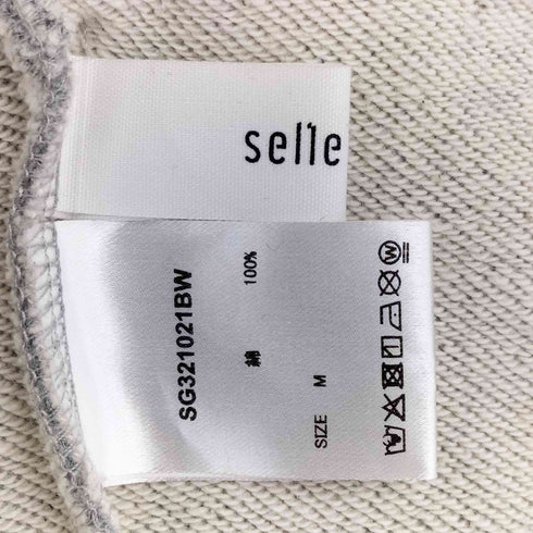 SELLE GLANTVフロントジップ加工 スウェットパンツ メンズ JPN:M