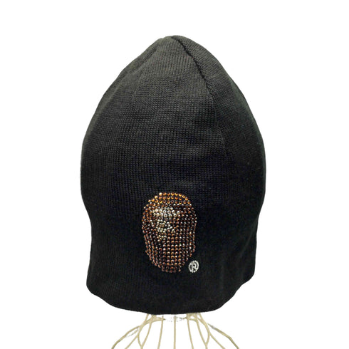 アベイシングエイプ A BATHING APE 12SS logo knit beanie ロゴ ビーニー ニット キャップ メンズ