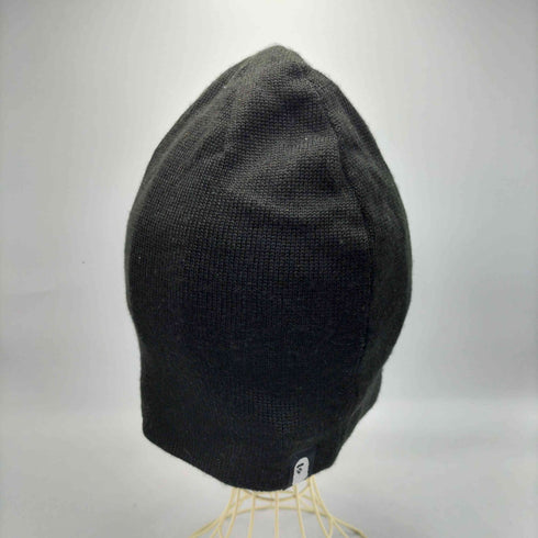 アベイシングエイプ A BATHING APE 12SS logo knit beanie ロゴ ビーニー ニット キャップ メンズ