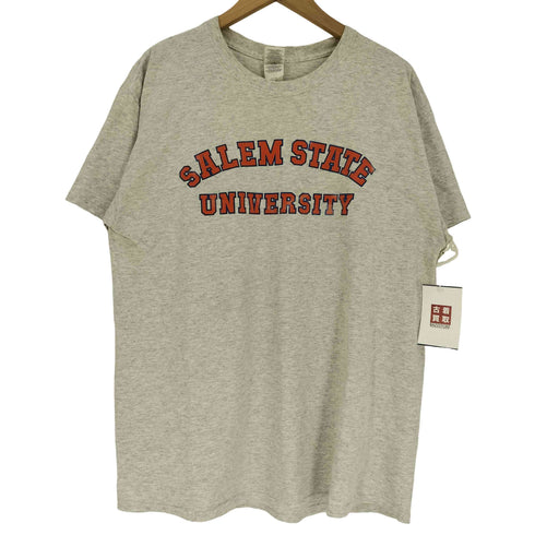 ギルダン GILDAN Ultra Cotton 霜降り カレッジプリント クルーネック Tシャツ メンズ import:L