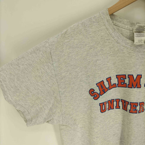 ギルダン GILDAN Ultra Cotton 霜降り カレッジプリント クルーネック Tシャツ メンズ import:L