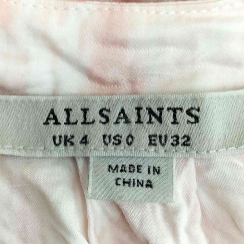 オールセインツ ALLSAINTS TATE MASALA DRESS スネーク パイソン ノースリーブ レディース US:0-2