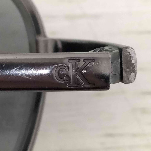 カルバンクライン CALVIN KLEIN 7031 メタルフレーム オーバルサングラス メンズ 54□16