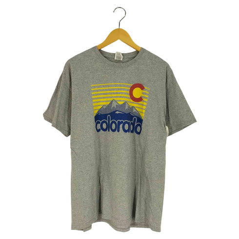フルーツオブザルーム FRUIT OF THE LOOM colorado プリント クルーネックTシャツ メンズ import:XL