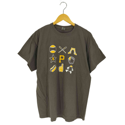 ギルダン GILDAN MLB マルチロゴ プリント クルーネックTシャツ メンズ import:XL