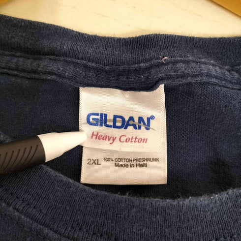 ギルダン GILDAN 両面プリント ナンバリング クルーネックTシャツ メンズ 2XL