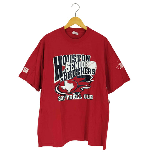 ヘインズ Hanes 90s 両面プリント ナンバリング クルーネックTシャツ メンズ import:XL