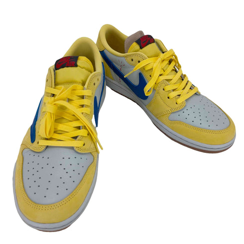 ジョーダンブランド JORDAN BRAND Travis Scott Air Jordan 1 Retro Low OG Canary メンズ JPN:29.5